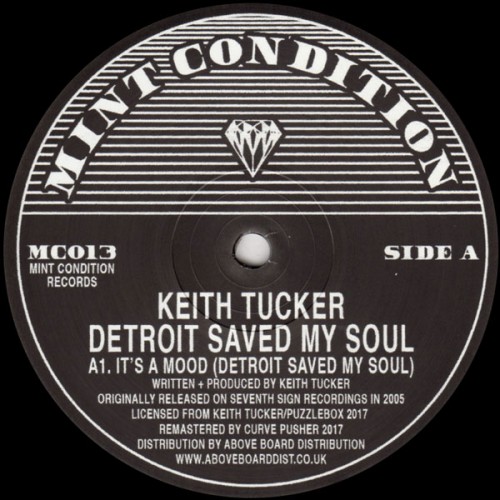 Detroit Saved My Soul keith tucker mint condition